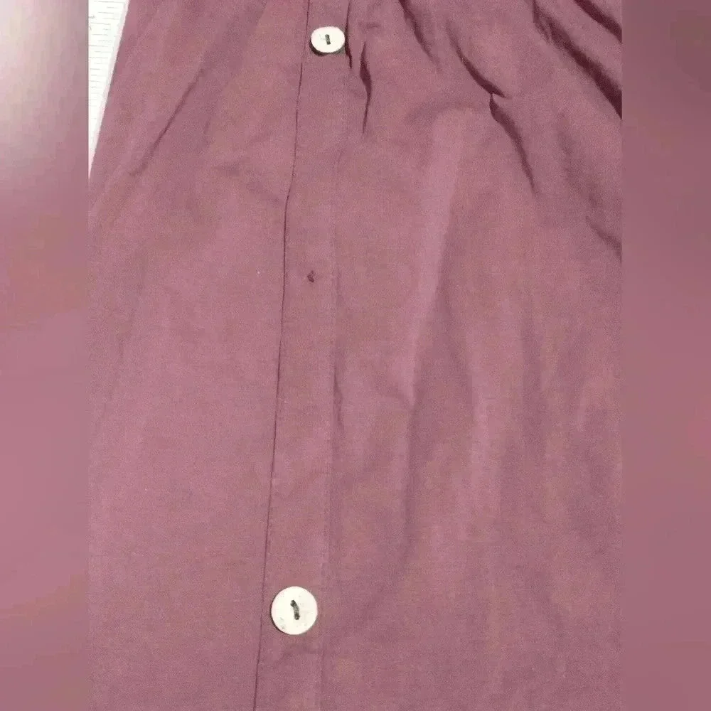 LAISHEN size small vneck tie front pockets spaghetti strap stretchy lightweight - Picture 6 of 8